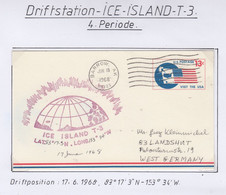 USA Driftstation ICE-ISLAND T-3 Cover Ice Island T-3 Periode 4 Ca  JUN 19  (DR129B) - Forschungsstationen & Arctic Driftstationen