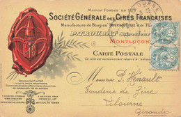 73 Montluçon  Societé Generale Des Cires Françaises - Montlucon