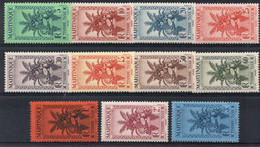 Martinique Timbres Taxe N°12 à 22* Neufs Charnières TB Cote : 23,50 € - Timbres-taxe