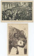 2 Cpa Rwanda ( Rouanda ) - Soeurs Blanches Du Cardinal Lavigerie / Intérieur D'une église   ( S.8332 ) - Rwanda