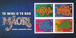 2020 New Zealand Maori Language Week Souvenir Sheet MNH @ BELOW FACE VALUE - Nuovi
