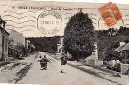 Delcampe - ORSAY QUARTIER  LE GUICHET ROUTE DE VERSAILLES (FACTEUR) - Orsay