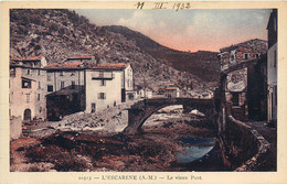 Dép 06 - L'Escarène - Le Vieux Pont - Bon état Général - L'Escarène