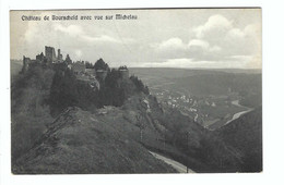 Château De Bourscheid Avec Vue Sur Michelau - Burscheid