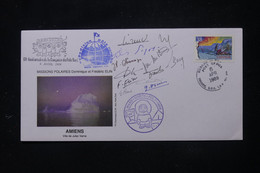 CANADA - Enveloppe De L'Expédition Du 60ème Anniversaire De La Conquête Du Pôle Nord En 1989 Avec Signatures  - L 111295 - Cartas