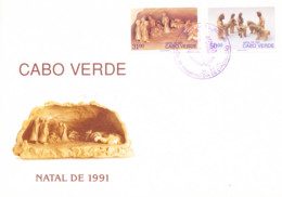 Cabo Verde - 1991 - Christmas'91 / FDC - Cap Vert