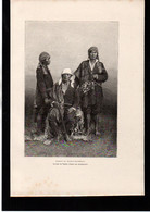 Gravure Hors-texte Année 1891 Guatémala - Indiens Des Tecpan - D'après Thiriat - Stampe & Incisioni