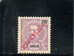 ZAMBESIE 1911 * - Zambèze