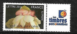 France    Timbres Personnalisés  N° 3805A  " C'est Un Garçon  "       Neuf  * * TB MNH VF    Voir Scan - Ungebraucht