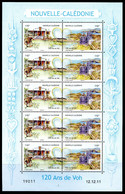 Nouvelle Calédonie - 2012 - Feuille Décorée 120 Ans De Voh - 2 Fois 5 Timbres - Nos 1143-1144 - Cote 24,00 € - Blokken & Velletjes