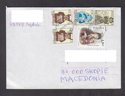 POLAND, COVER, REPUBLIC OF MACEDONIA, Zodiacs, Religion, Orthoox + - Brieven En Documenten