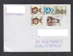POLAND, COVER, REPUBLIC OF MACEDONIA, Zodiacs, Religion, Orthoox + - Lettres & Documents