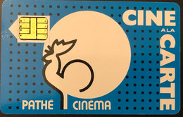 FRANCE  -  Cinécartes Pathé  - Coq Bleu  -  Fond Pointillé  -  SC 3 - Bioscoopkaarten