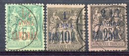 Zanzibar       N°  17-20-24 Oblitérés - Used Stamps