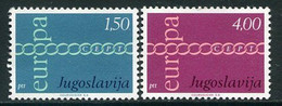 YUGOSLAVIA 1971 Europa MNH / **. Michel 1416-17 - Ungebraucht