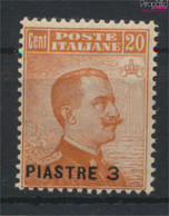 Italienische Post Levante 50 Postfrisch 1922 Aufdruckausgabe (9670927 - Algemene Uitgaven