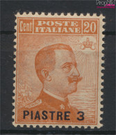 Italienische Post Levante 50 Postfrisch 1922 Aufdruckausgabe (9670928 - Algemene Uitgaven