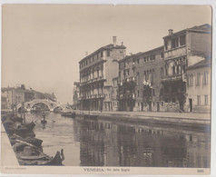 Photo Foto - VENEZIA Rio Delle Guglie - Years '1890 / '1900 - Edizione Inalterabile N. 3089 - Lugares