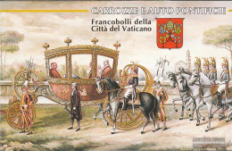 Vatikanstadt MH0-6 (complete Issue) Unmounted Mint / Never Hinged 1997 Pontifical Carriages+Automobile - Booklets