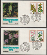 BRD FDC 1978 Nr.982 - 985 Wohlfahrt Waldblumen ( D 6875 )günstige Versandkosten - 1971-1980