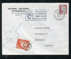 Schweiz / 1963 / "NACHPORTO" Auf Brief Ex Frankreich (1/173) - Segnatasse