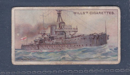 The Worlds Dreadnoughts 1910 - 5 "Dreadnought" UK  -  Wills Cigarette Card - Original  - Antique - Military - Ships - Wills