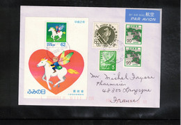 Japan 2002 Interesting Airmail Letter - Lettres & Documents