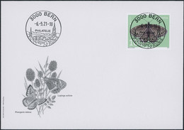 Suisse - 2021 - Europa - Ersttagsbrief FDC U1 ET - Ersttag Voll Stempel - Covers & Documents