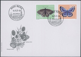 Suisse - 2021 - Europa - Ersttagsbrief FDC ET - Covers & Documents