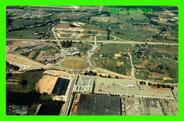 SYRACUSE, NY - NEW YORK STATE THRUWAY - AERIAL VIEW OF SYRACUSE INTERCHANGE No 35 - - Syracuse