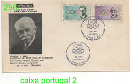 TURKEY FDC 1967 - Briefe U. Dokumente