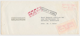 Cover Cincinnati USA - The Netherlands 1976 - MISSENT TO MANILA  Philippines - Briefe U. Dokumente