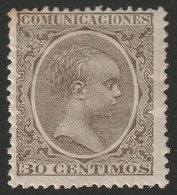 Spain 1889 Sc 264 Espagne Ed 222 Yt 205 MH* - Nuevos