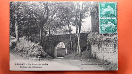 CPA (53) LASSAY. Le Pont De Boële . Entrée Du Château.     (T.706) - Lassay Les Chateaux