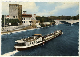 Delcampe - Vienne Sur Le Rhone  -  Passage De La Péniche  '' Citerna Paris '' ...... Oblitération  4-03-1966 - Hausboote