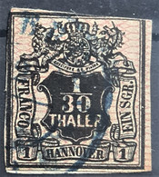HANNOVER 1855 - Canceled - Mi 7 - Hanover