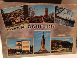 2 Cartoline Scurano Frazione Del Comune Di Neviano Degli Arduini, In Provincia Di Parma,una Con Piega 1970 - Parma