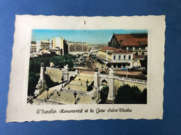 Marseille Escalier Monumental Et La Gare Saint Charles 1958 - Estación, Belle De Mai, Plombières