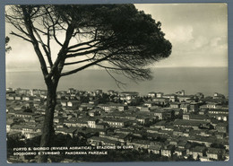 °°° Cartolina - Porto S. Giorgio Panorama Parziale Viaggiata ( L ) °°° - Ascoli Piceno