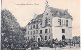 ELTEN Stadt Emmerich Westfalen Königliches Lehrer Seminar Zensur 2.5.1918 Gelaufen Als Feldpost Zensurstempel Geprüft - Emmerich