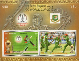 Bangladesh 2019, Icc Cricket World Cup, MNH S/S - Bangladesh