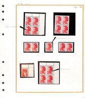 VARIETE - N°2319 - 2.10fr Liberté - Différentes Variétés -voir Scan Et Descriptif - Unused Stamps