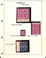 VARIETE -  N°190 Et 140 Semeuses -différentes Variétés  -voir Scan Et Descriptif - Ungebraucht