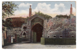 NOTTINGHAM CASTLE - The Old Gateway - Nottingham