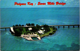 Florida Keys Aerial View Of Pigeon Key And Seven Mile Bridge - Key West & The Keys