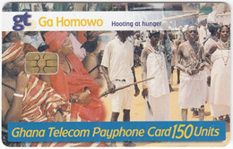 GHANA A-269 Chip Telecom - People, Streetlife - Used - Ghana