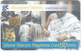 GHANA A-272 Chip Telecom - People, Streetlife - Used - Ghana