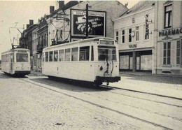 Tram SNCV à Courcelles - Courcelles