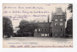 BELGIQUE - COURCELLES MOTTE Château De Miaucourt (voir Description) - Courcelles