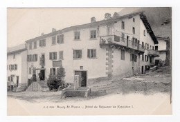 SUISSE - BOURG SAINT PIERRE Hôtel Du Déjeuner De Napoléon 1er, Pionnière - Bourg-Saint-Pierre 